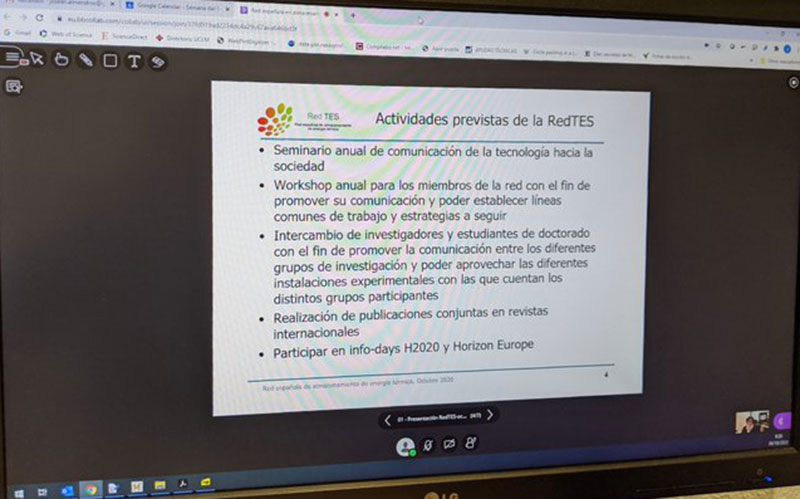 Workshop interno de la RedTES
